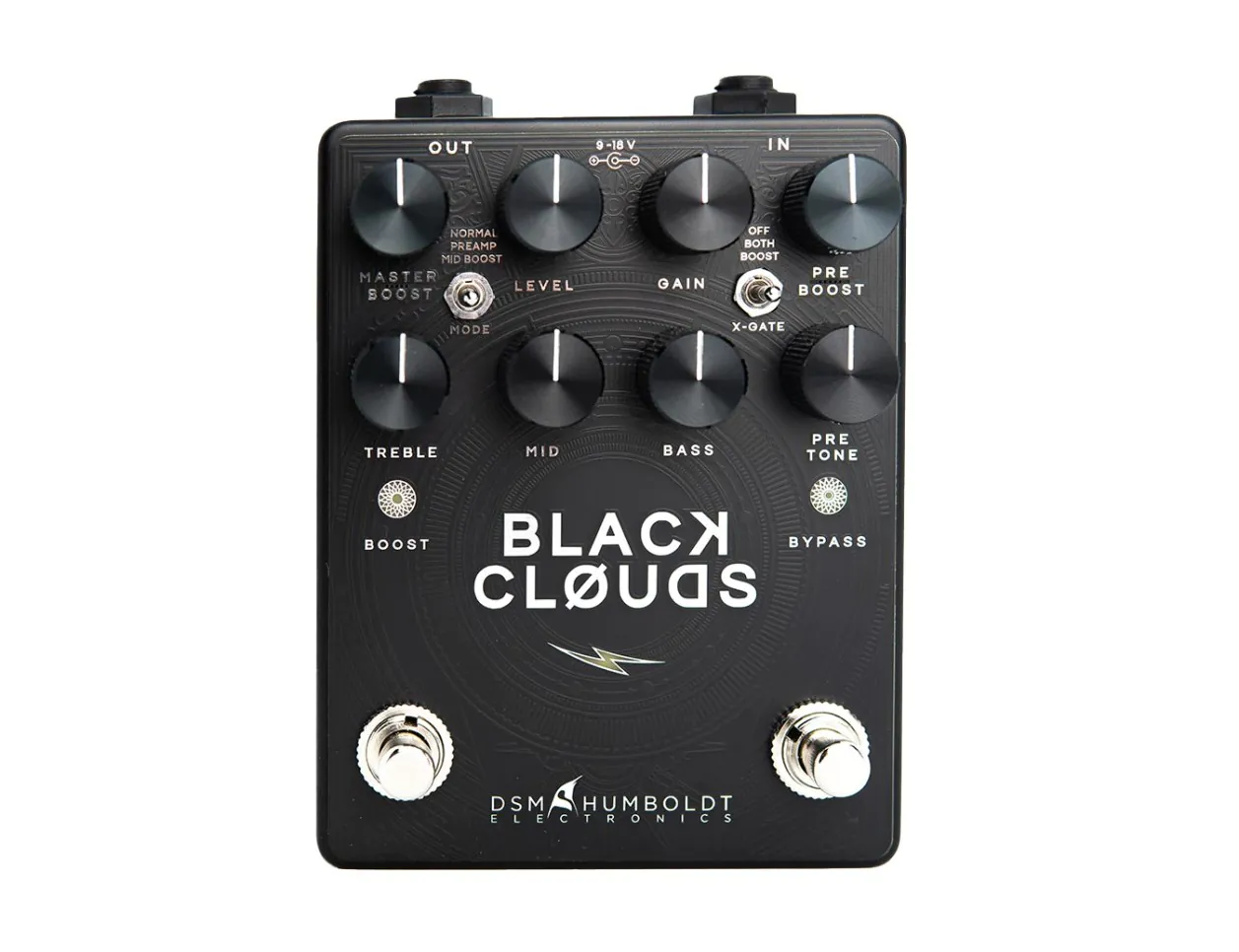 DSM & Humboldt BLACK CLOUDS ギターエフェクター DSM & Humboldt Black Clouds Distortion Pedal
