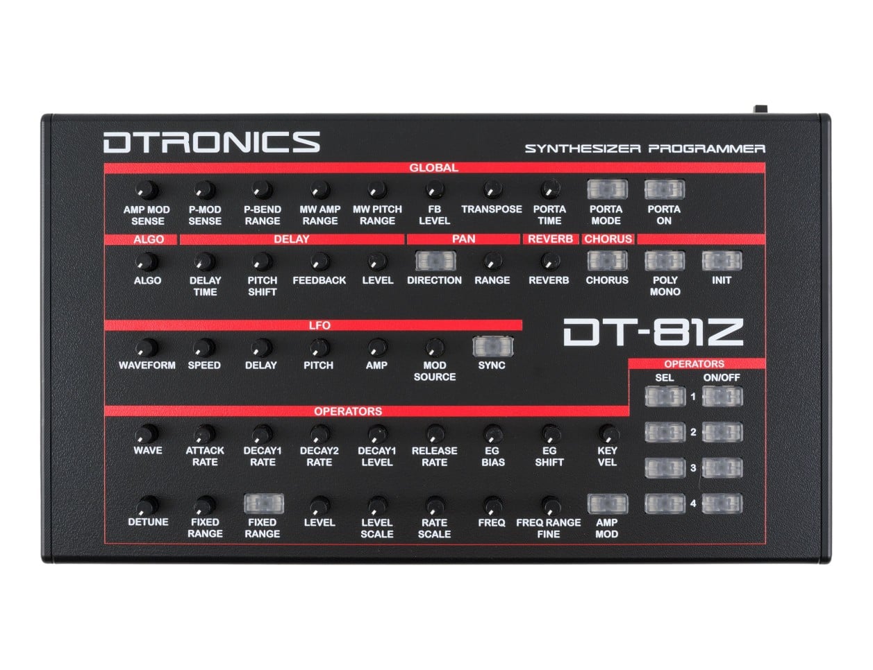 Dtronics DT-81Z Yamaha TX81Z Programmer