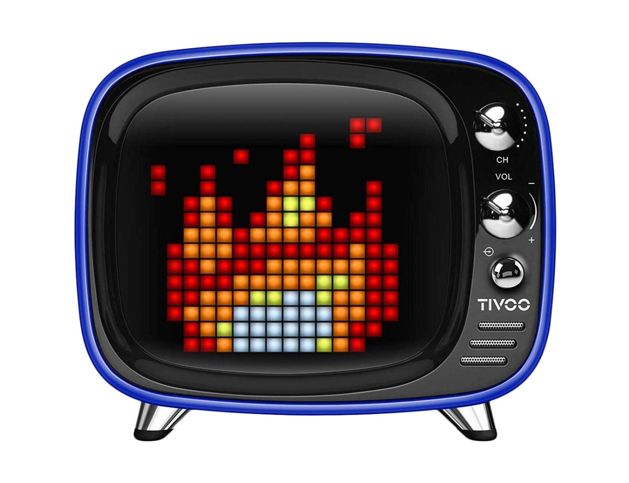 Pixel-Art Smart Tivoo Amazon.com: Bluetoothスピーカー TIVOO Divoom Bluetooth (White Speaker スピーカー・ウーファー