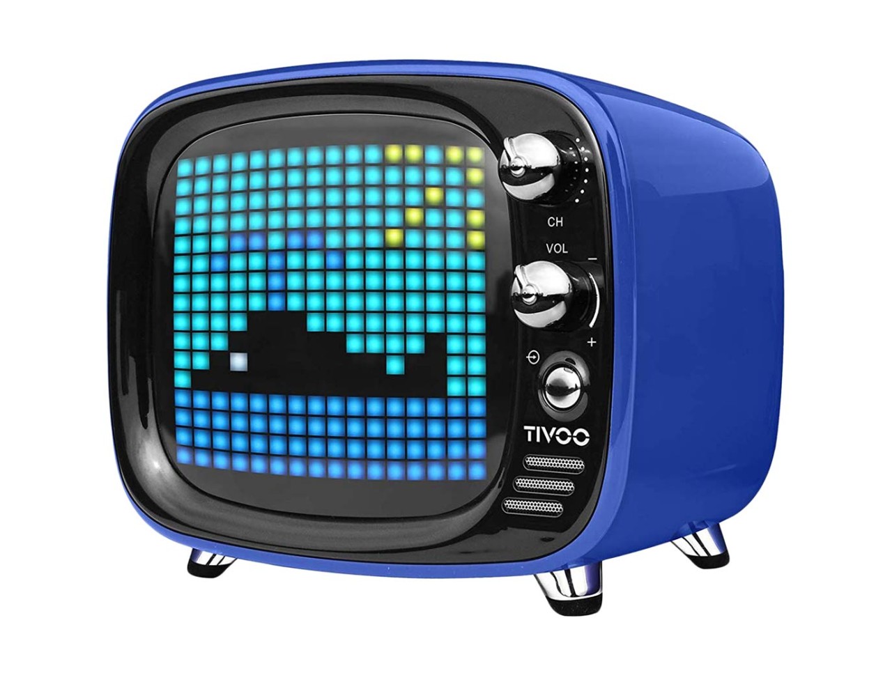 Divoom TIVOO Bluetoothスピーカー Divoom Tivoo Pixel Art Speaker (Pink)