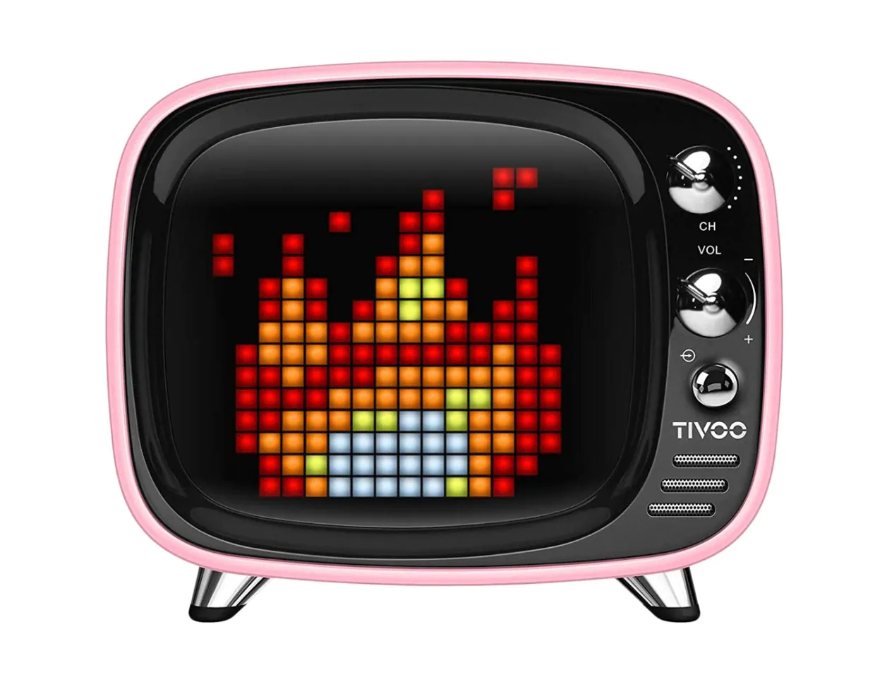 Divoom Tivoo Pixel Art Speaker (Pink)