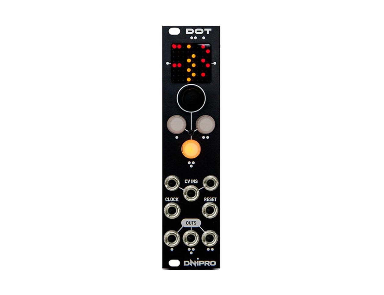 鍵盤楽器 DNIPRO Modular DOT Dnipro Modular Dot Trigger Sequencer (Black)