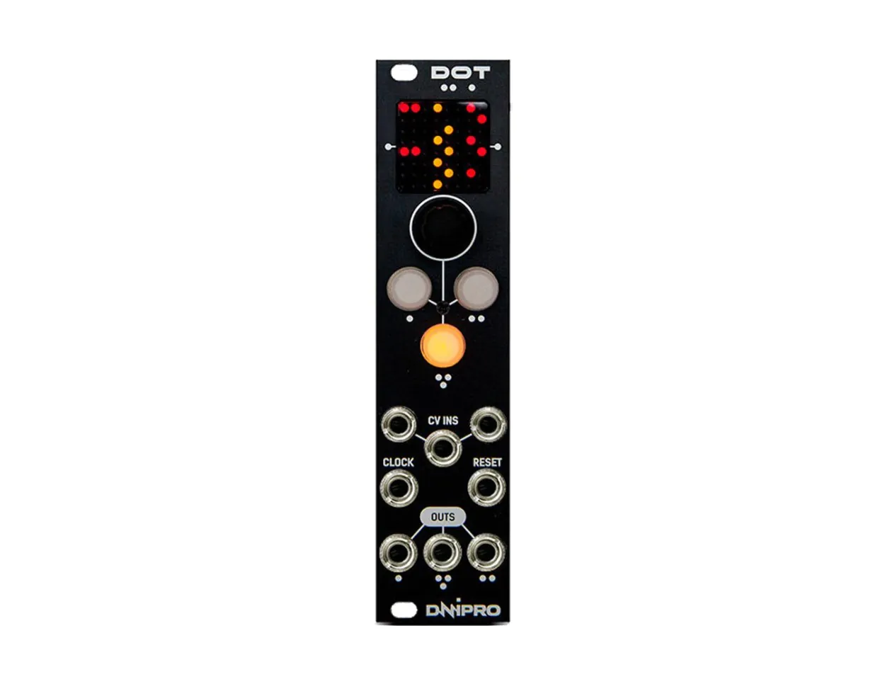 Dnipro Modular Dot Trigger Sequencer (Black)