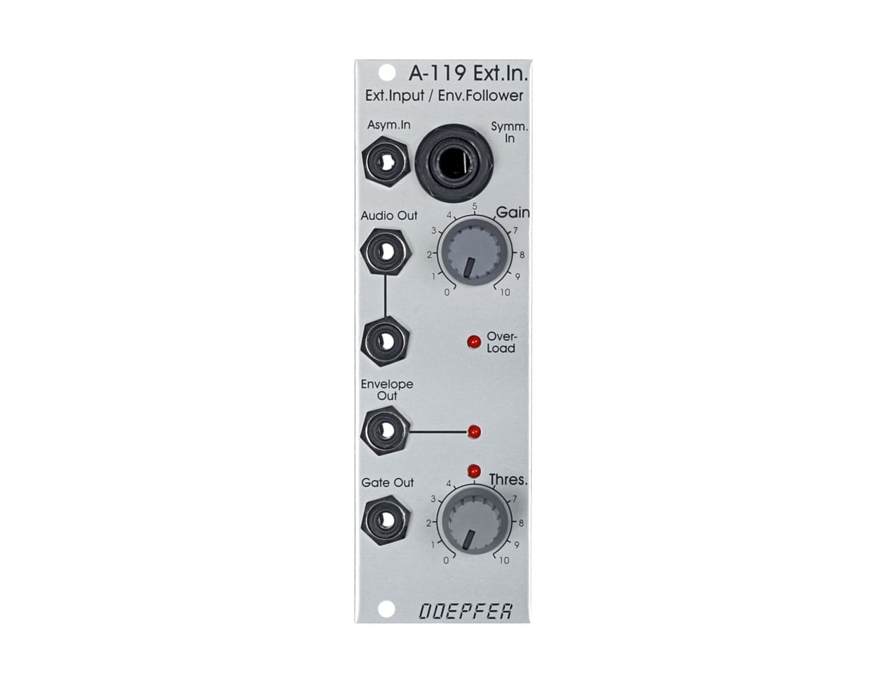 【ほぼ未使用】Doepfer A-119 External Input Doepfer A-119