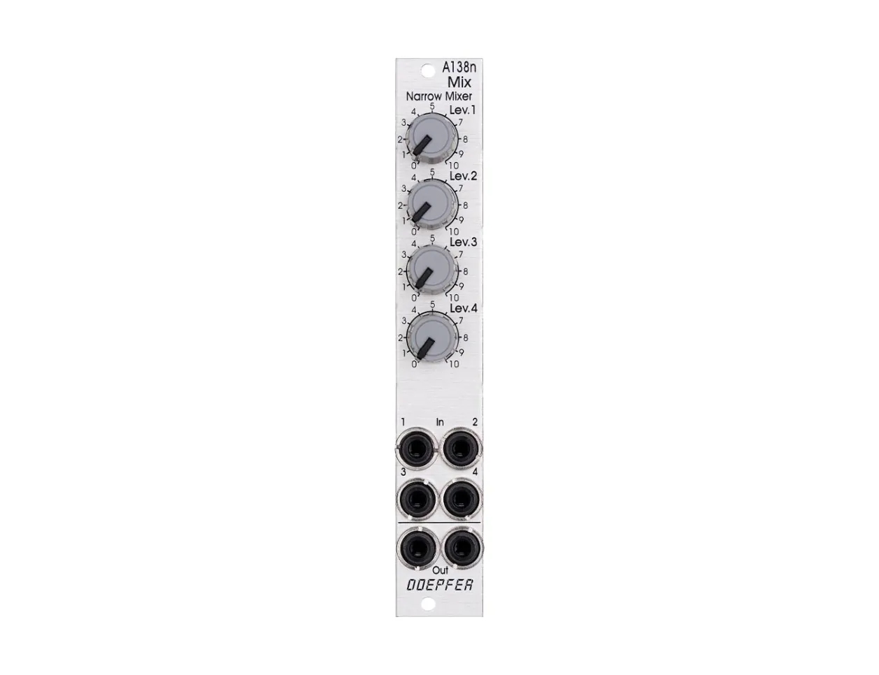 Doepfer A-138n Narrow Mixer (Slim Line)