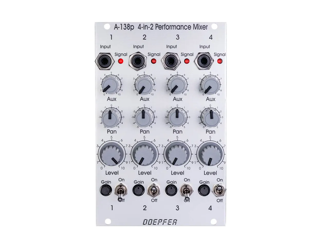 Doepfer A-138p Performance Mixer Input