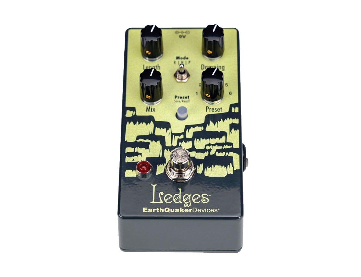 Earthquaker Ledges Tri-Dimensional Reverb Pedal