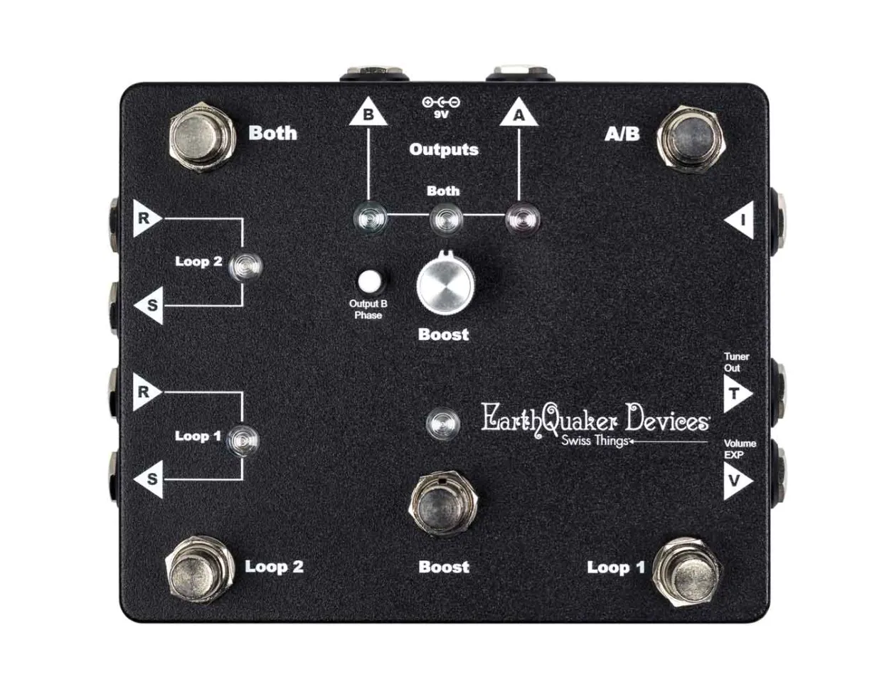 EarthQuaker Devices Swiss Things Pedal Router