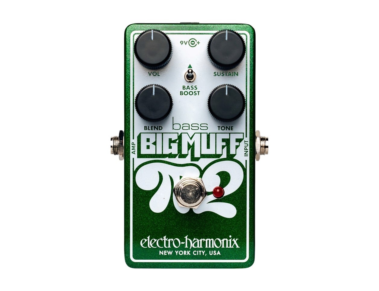 Electro-Harmonix Bass Big Muff Piベース用ファズ Electro-Harmonix Bass Big Muff Pi 2 Fuzz Pedal