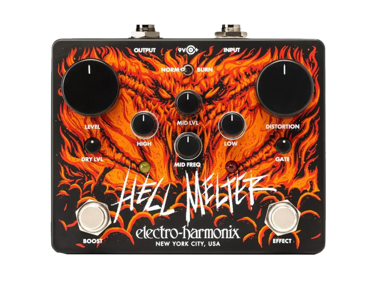 EHX Hell Melter Metal Distortion Pedal