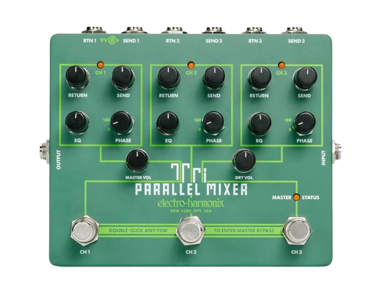 EHX Tri Parallel Mixer Signal Router