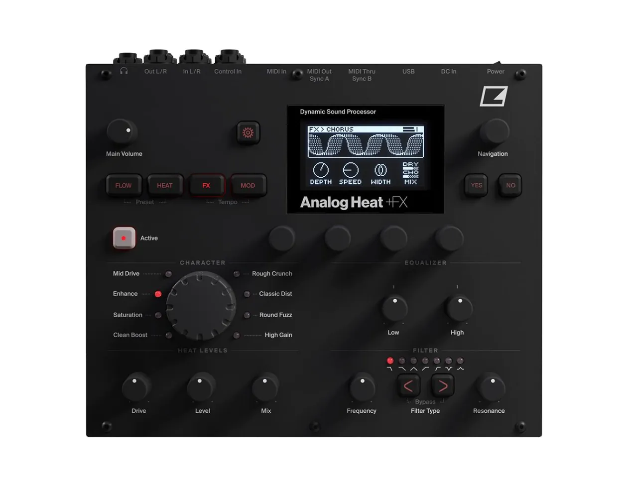 ギター ELEKTRON Analog Heat Elektron Analog Heat +FX