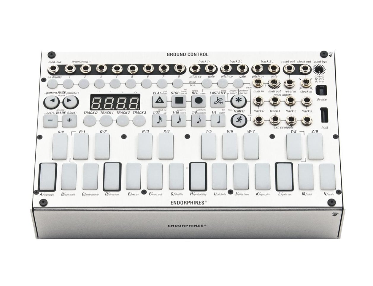 ground control endorphin.es モジュラーシンセ Endorphin.es Ground Control Standalone (Silver)