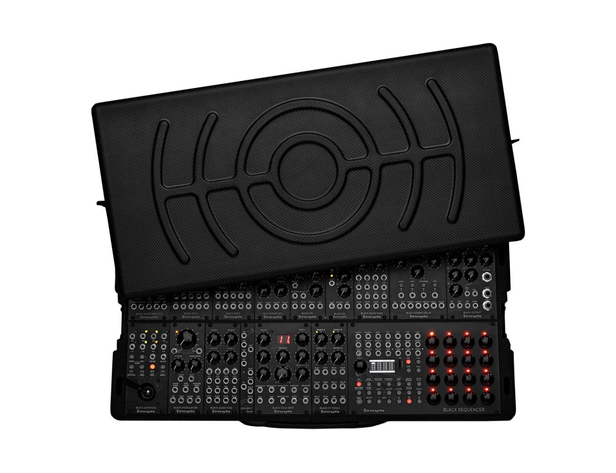 Erica Black System III (Carbon Fiber Case)