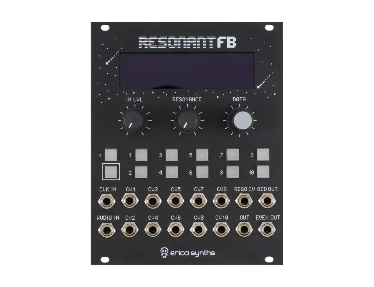 Erica Synths Graphic Resonant Filterbank Filter + EQ [USED]