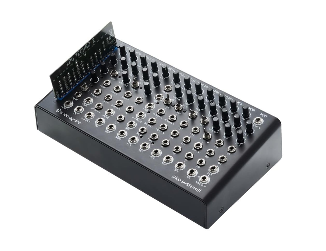 Erica Pico System III Desktop Modular Synthesizer