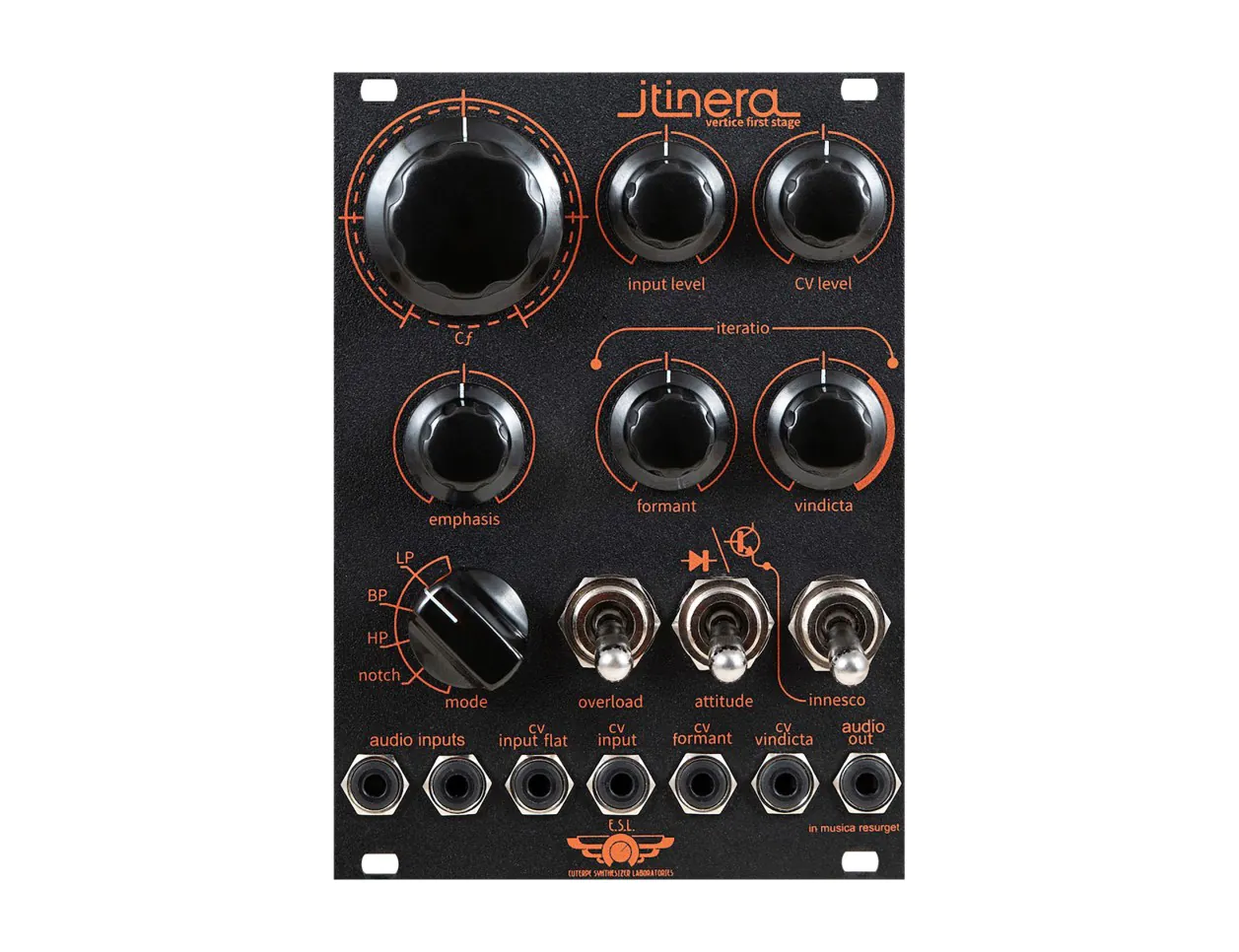 Euterpe Synthesizers Itinera Filter