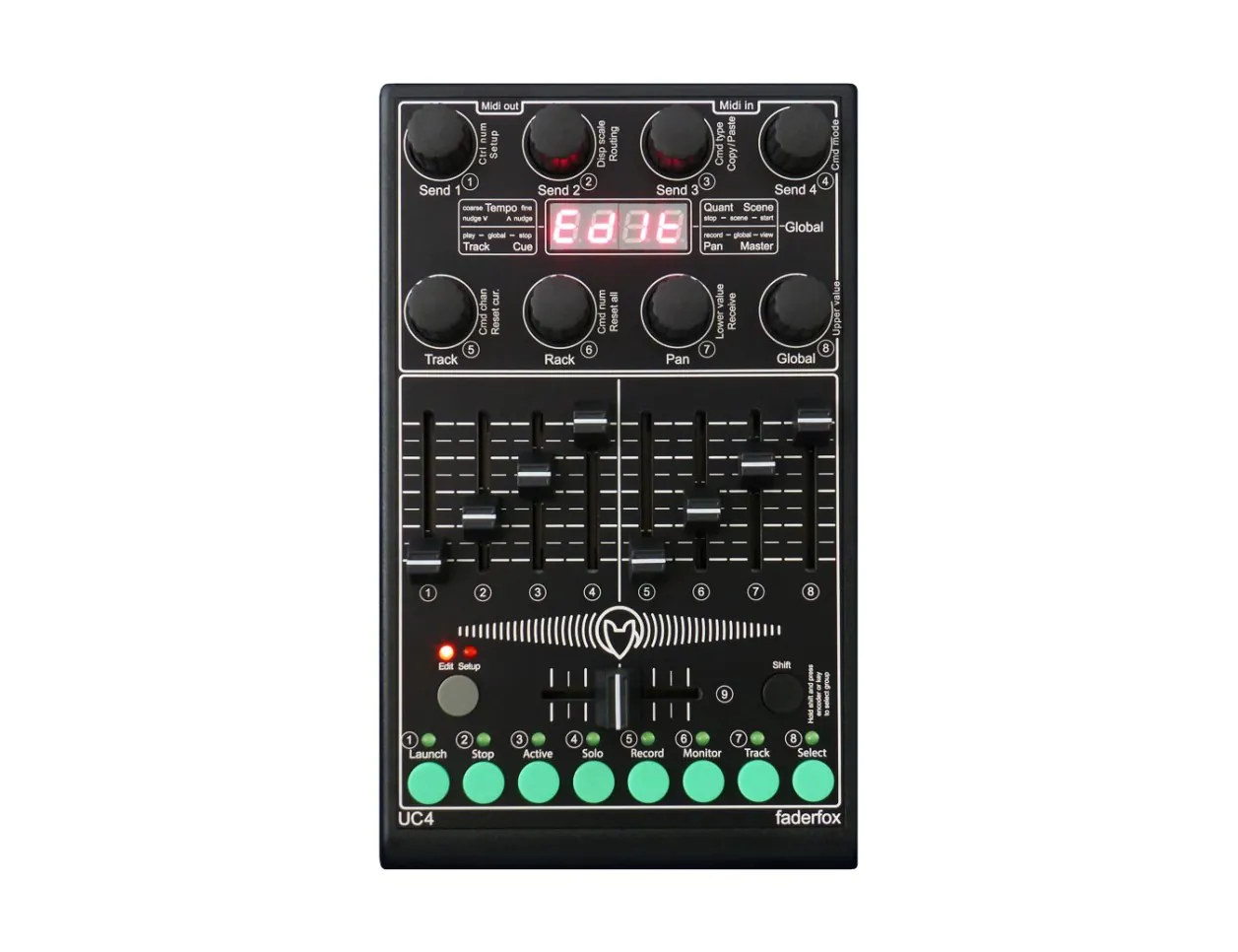Faderfox UC4 Universal MIDI Controller