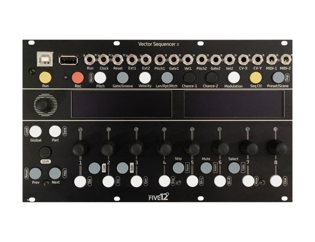 鍵盤楽器 Five12 /Vector Sequencer+Expander+Case Five12 Vector Sequencer MKII