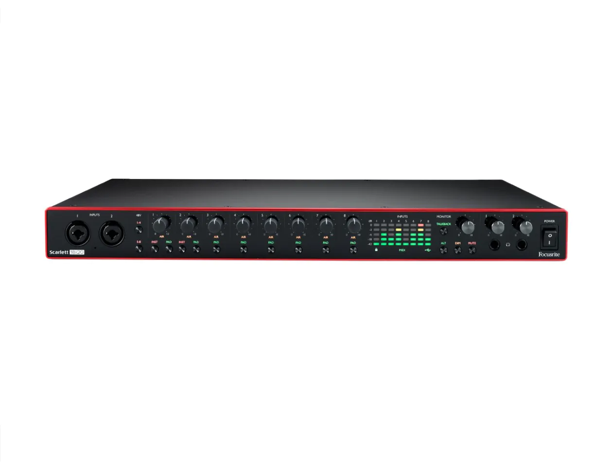 Focusrite Scarlett 18i20 3rd Gen Audio Interface