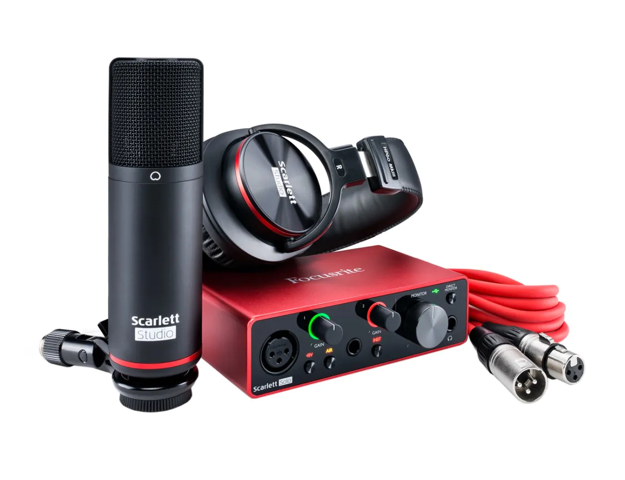 Focusrite Scarlett Solo Gen 3 Studio Bundle