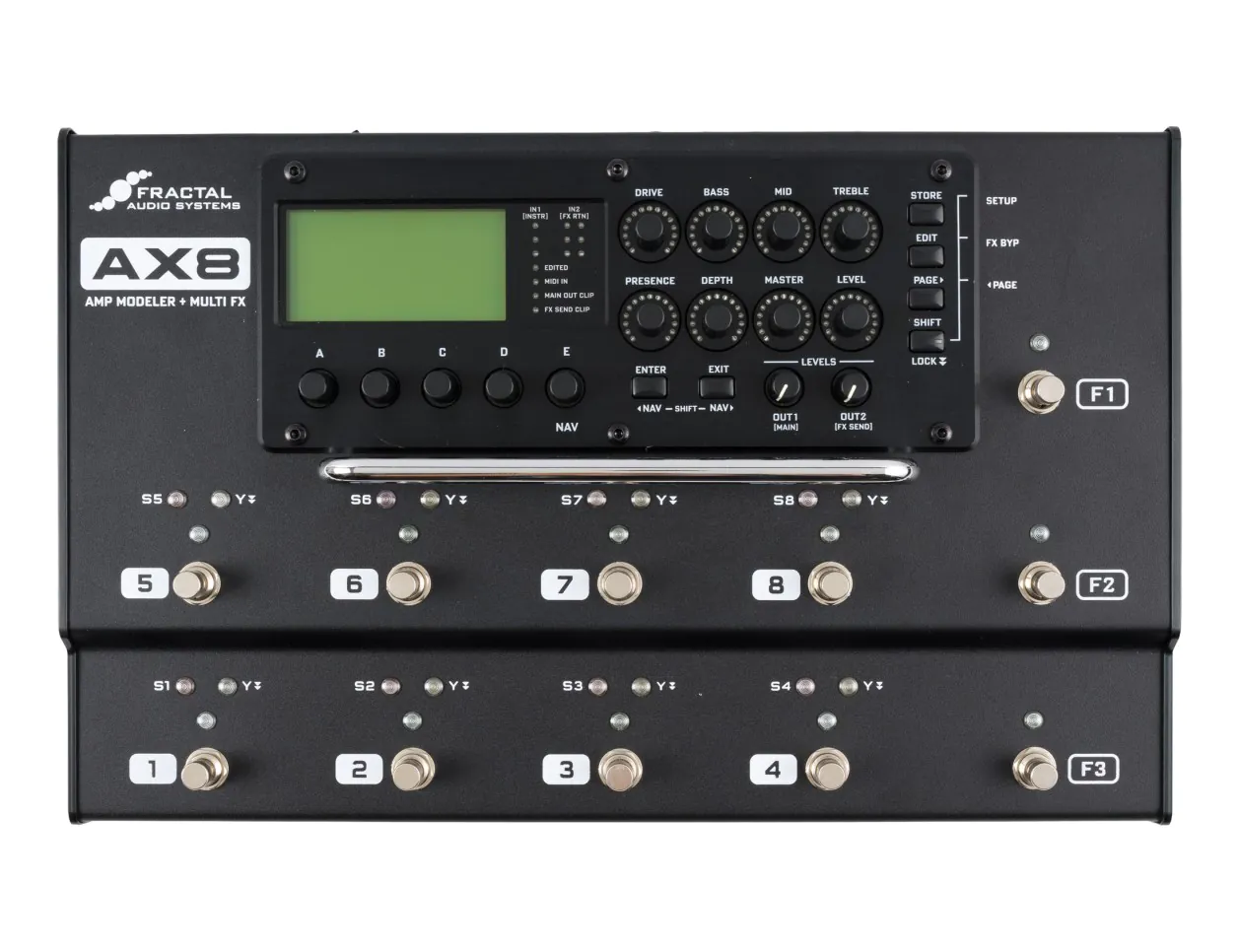 Fractal Audio Systems AX8 Amp Modeler + Multi-Effects Pedal [USED]