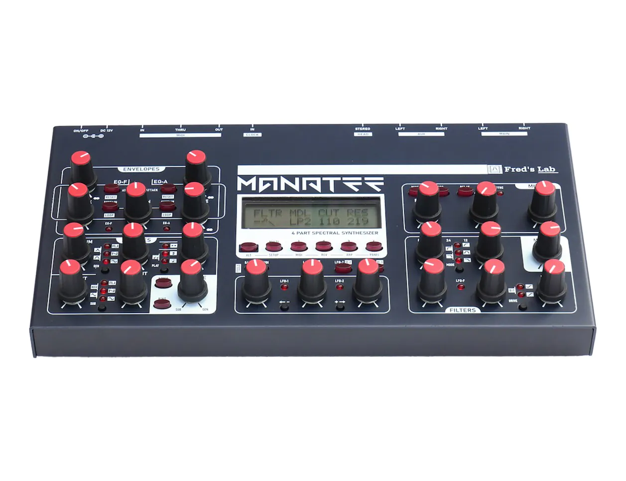 Fred's Lab Manatee 4-Part Spectral Synthesizer