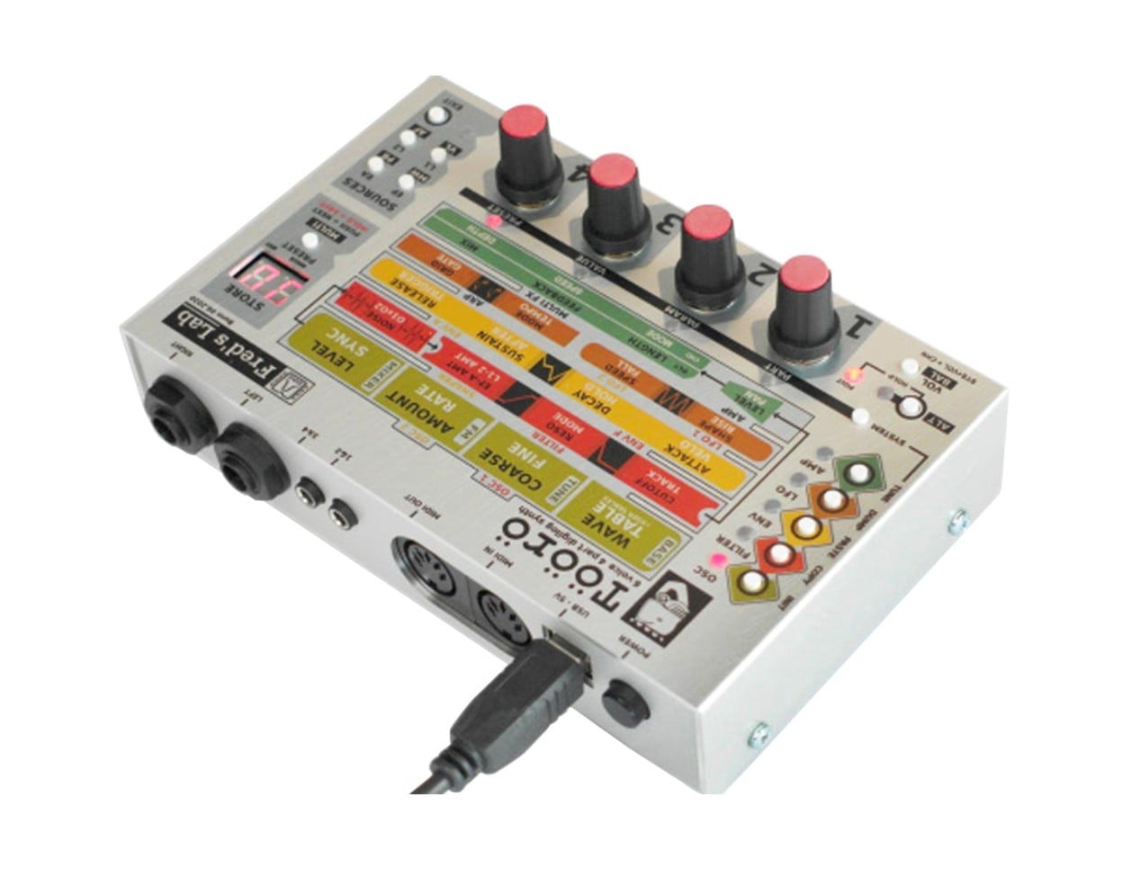 Fred's Lab Töörö Hybrid Desktop Synthesizer