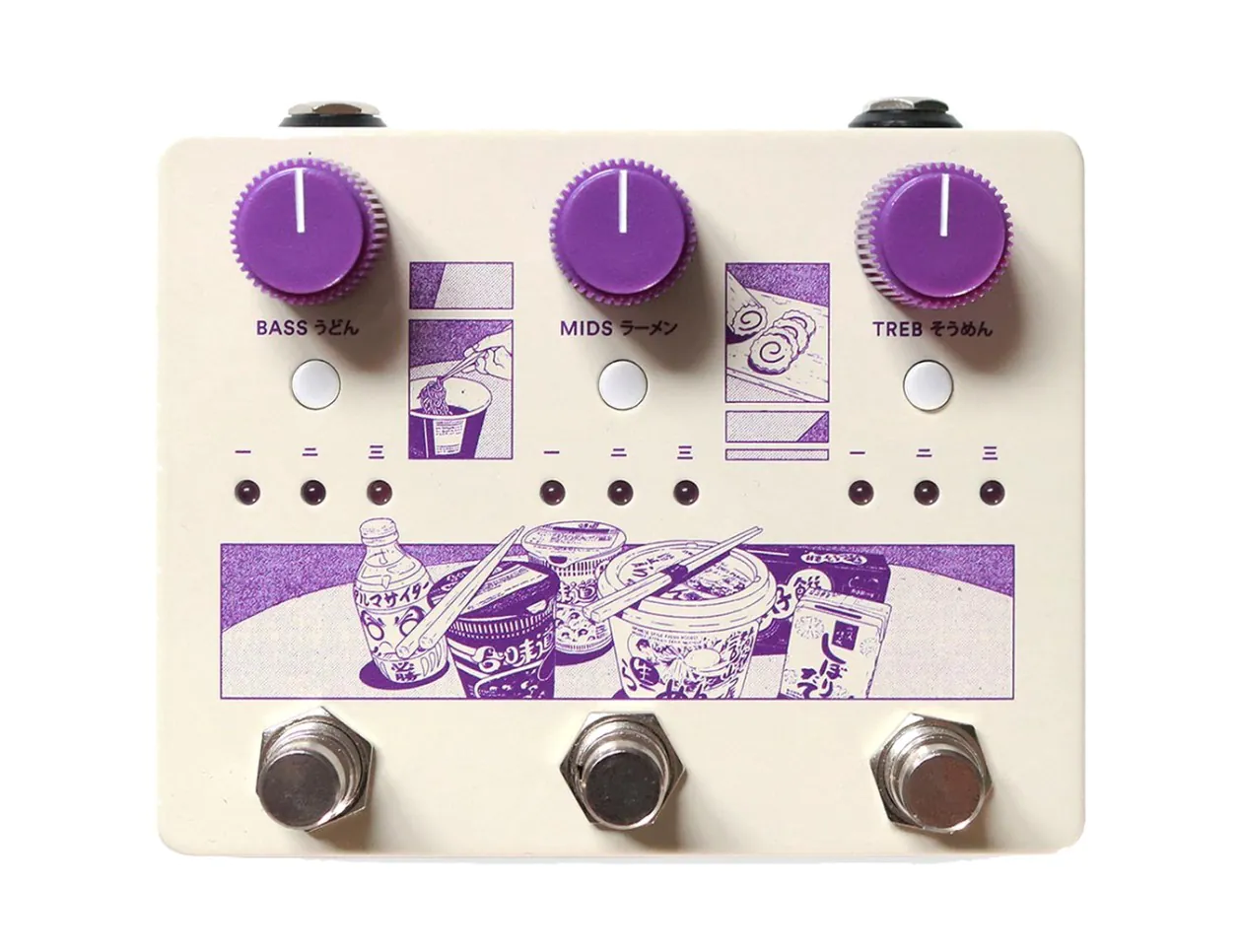 Ground Control Audio Noodles Active EQ Pedal