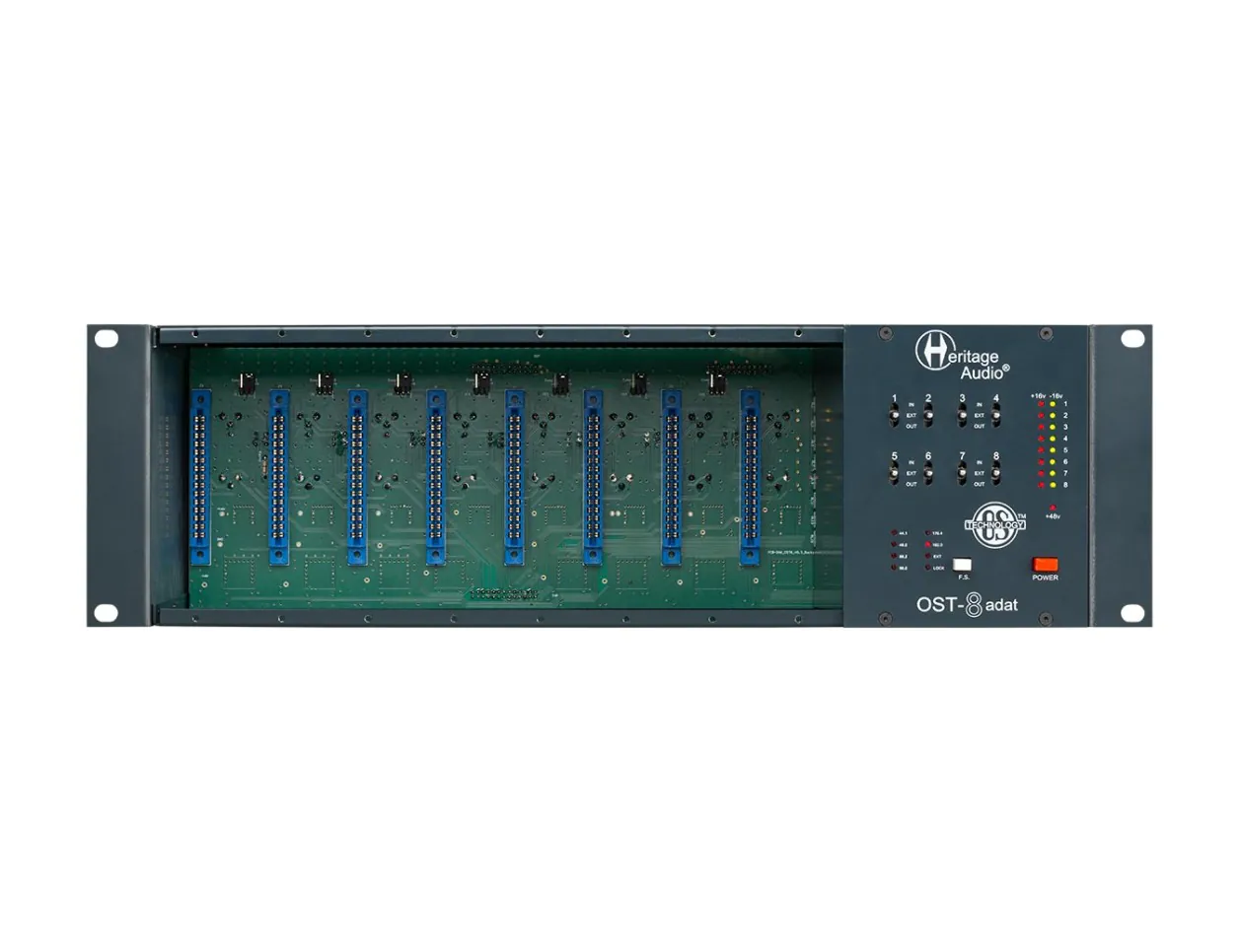 Heritage Audio OST8-ADAT 500 Series Enclosure