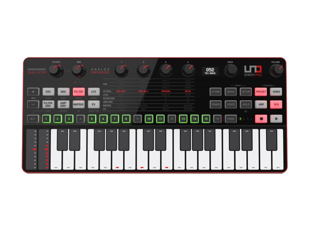IK Multimedia UNO Synth Pro Analog Synthesizer (Desktop)