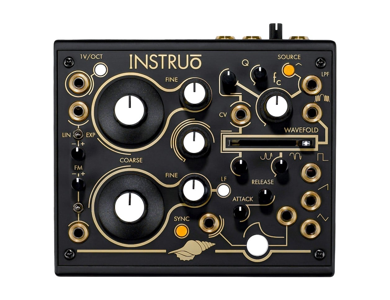 Instruo Seashell モジュラーシンセサイザー Instruo Seashell Semi-Modular Synthesizer