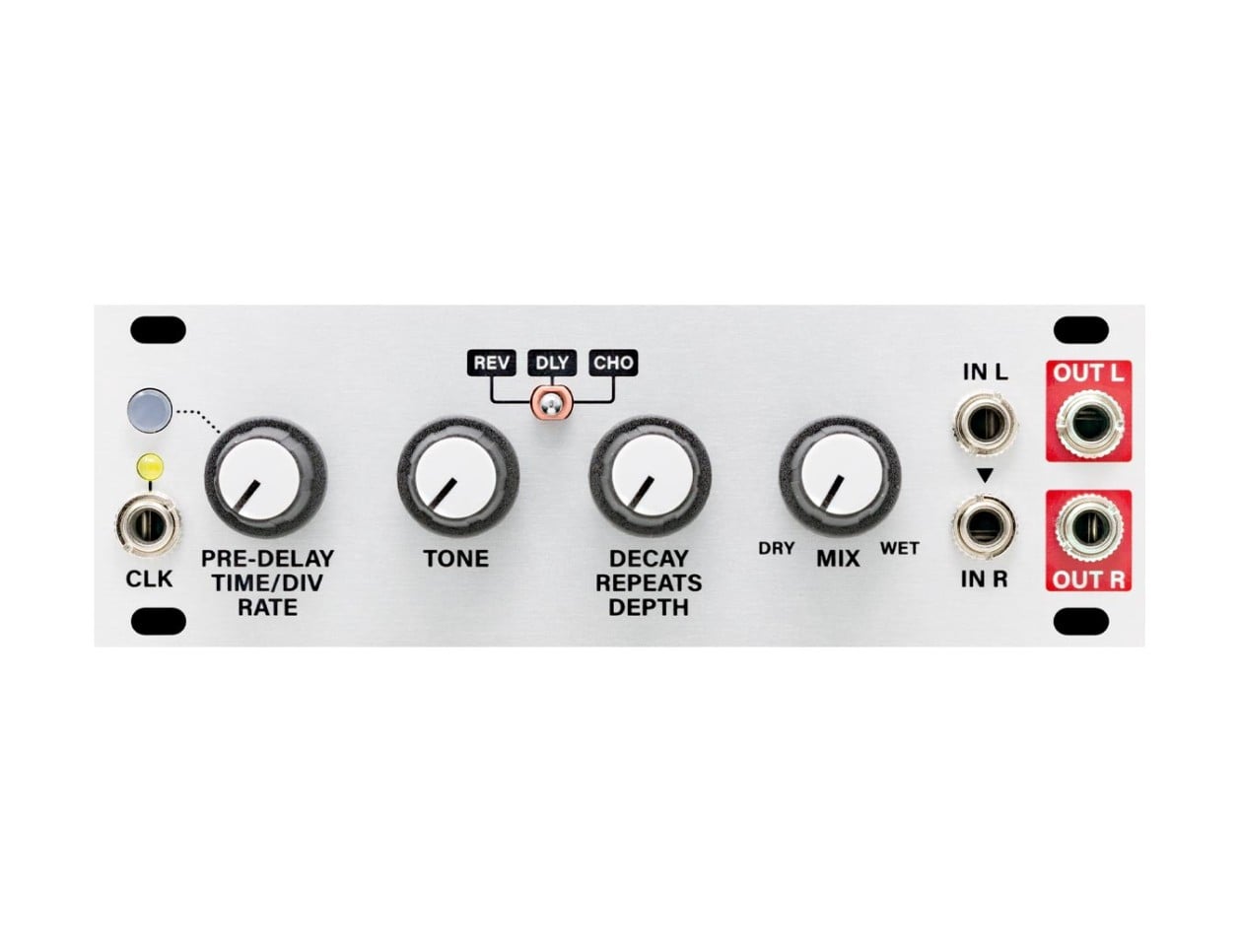 Intellijel Designs Send/Return 1U モジュラー Intellijel Designs MIDI 1U— Clockface Modular
