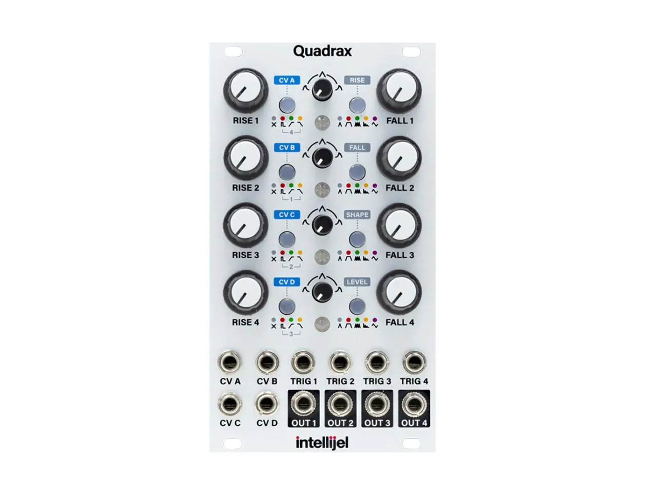 鍵盤楽器 Intellijel Designs Quadrax Intellijel Designs Quadrax Function Generator