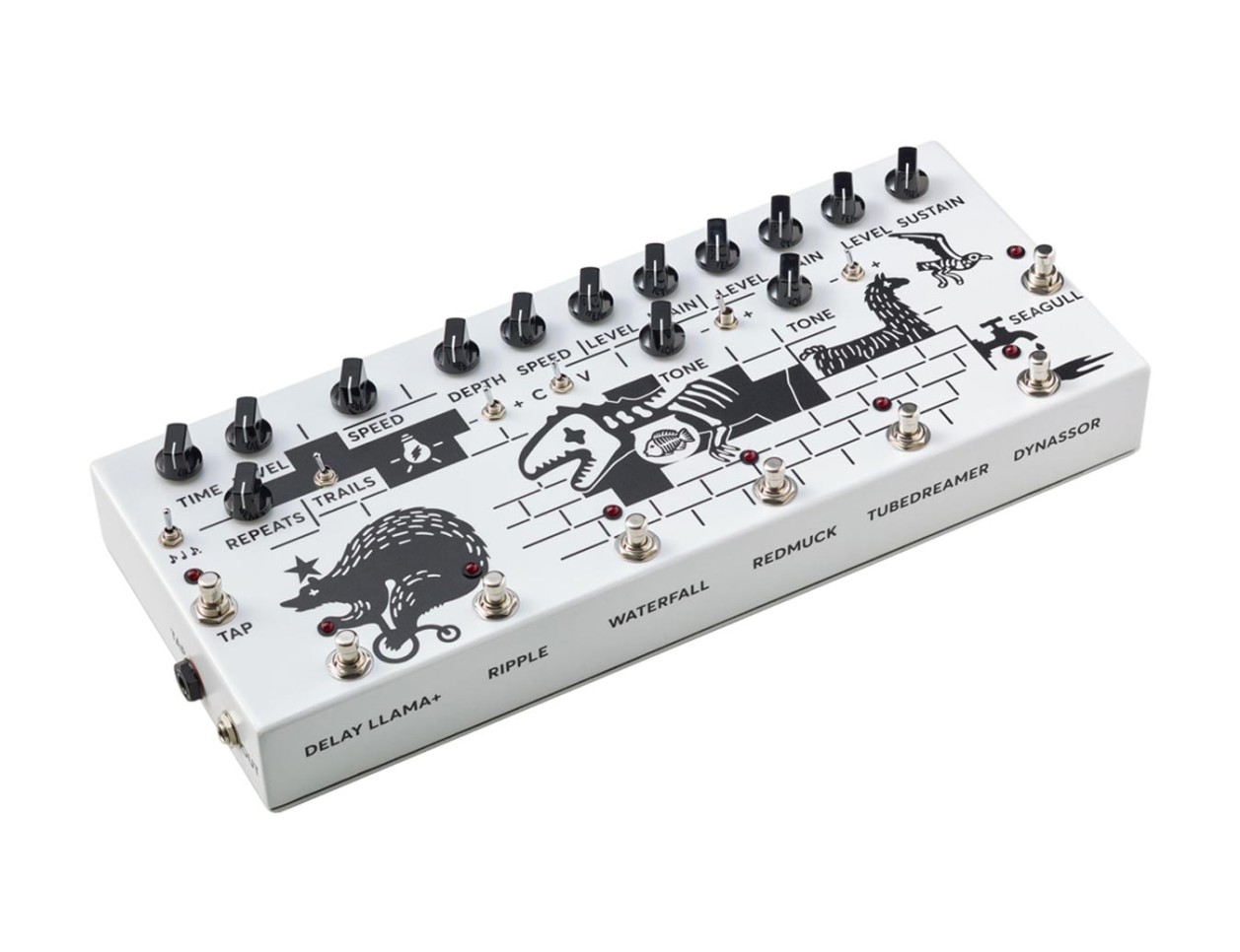 JAM Pedals Pink Flow Multi-Effect Pedal