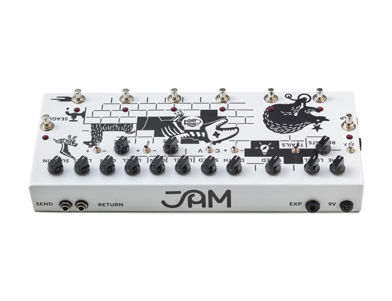 JAM PEDALS Pink Flow マルチエフェクター エフェクター JAM Pedals Pink Flow Multi-Effect Pedal