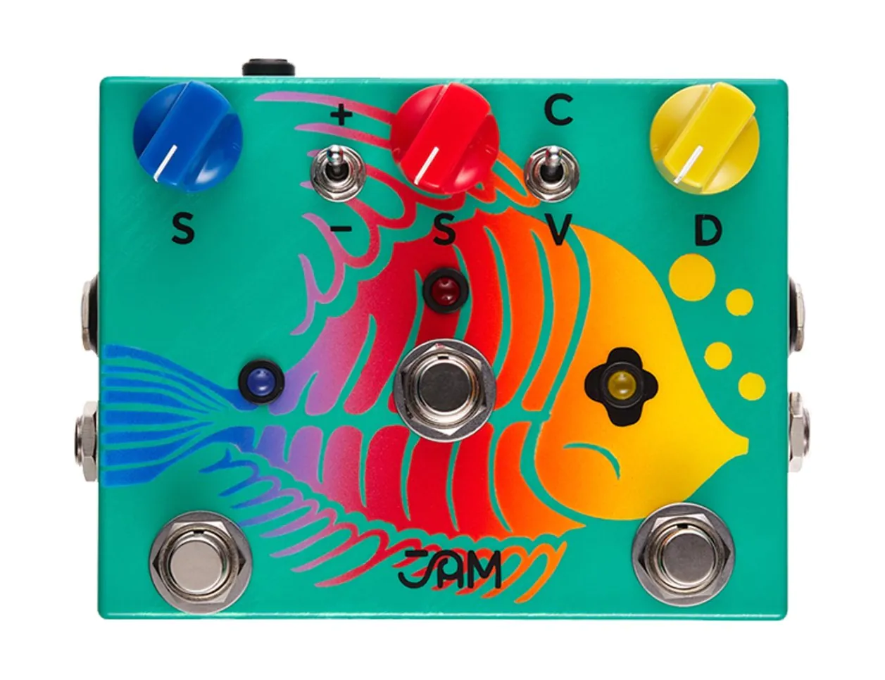 JAM PEDALS RIPPLY FALL コーラス/ビブラート/フェイザー JAM Pedals Ripply Fall Chorus / Phaser Pedal
