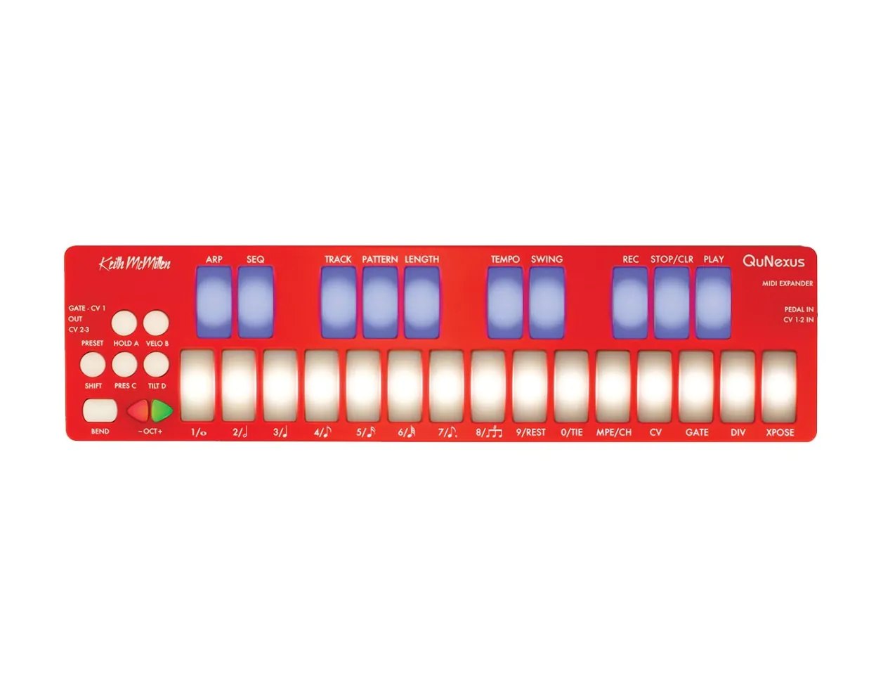 Keith McMillen QuNexus RED MIDI Controller