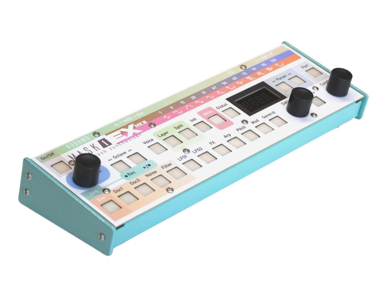 Kodamo MASK1EX MK2 Desktop Bitmask Synthesizer