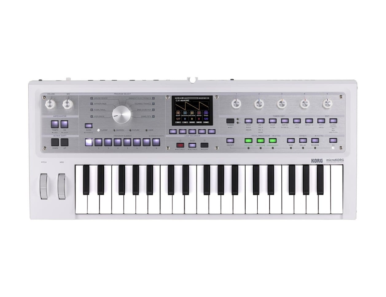 KORG microKORG 2 限定品ホワイト Korg microKORG2 (Limited Edition White)