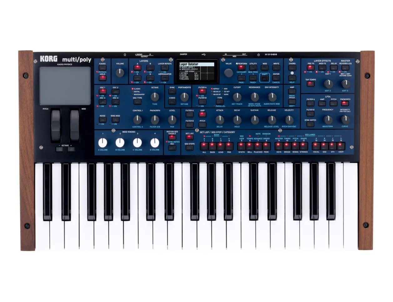 Korg Multi/Poly Analog Modeling Synthesizer