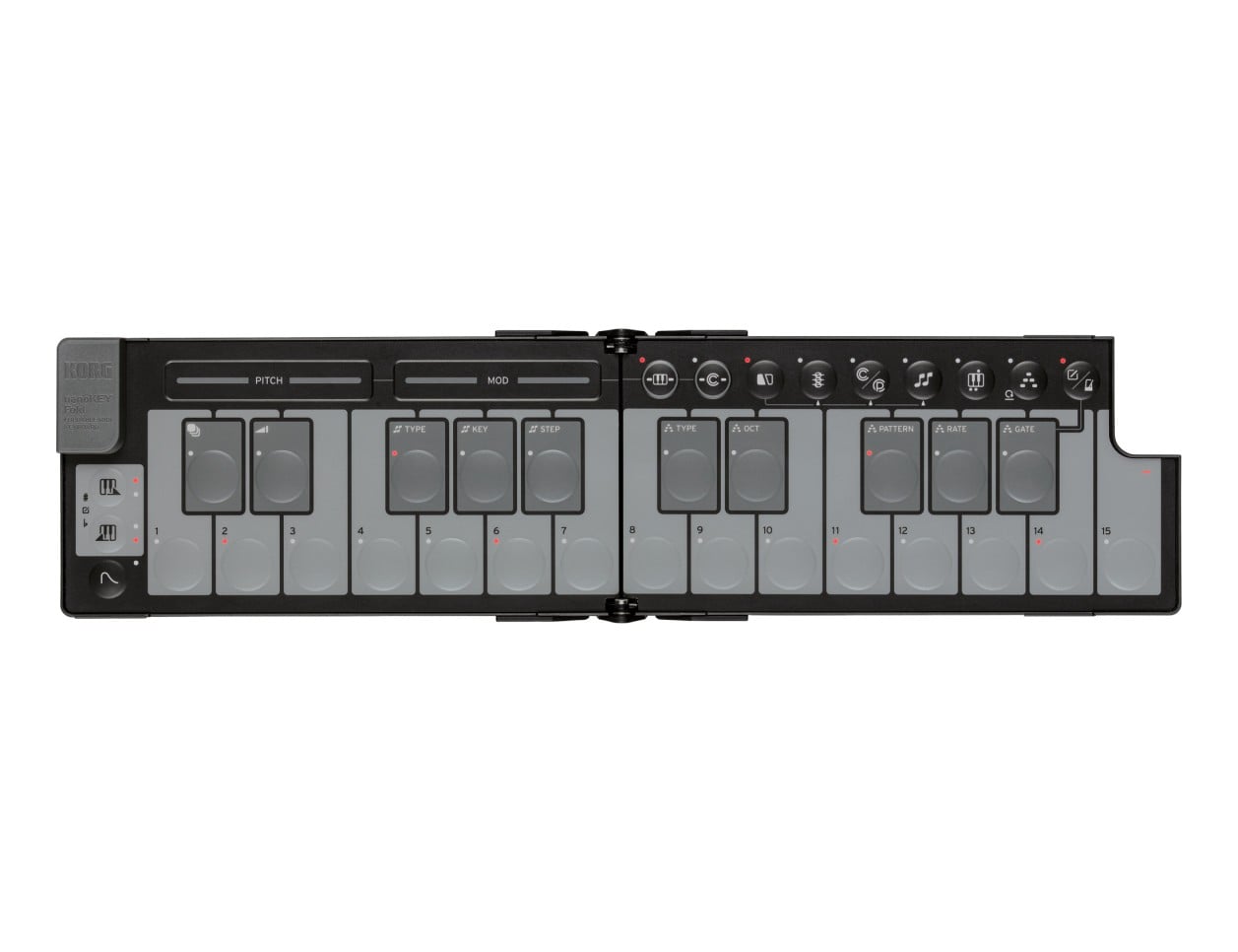 Korg nanoKEY Fold Foldable MIDI Keyboard