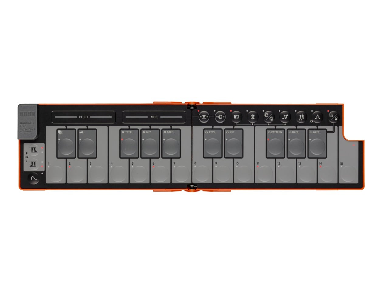 Korg nanoKEY Fold Foldable MIDI Keyboard