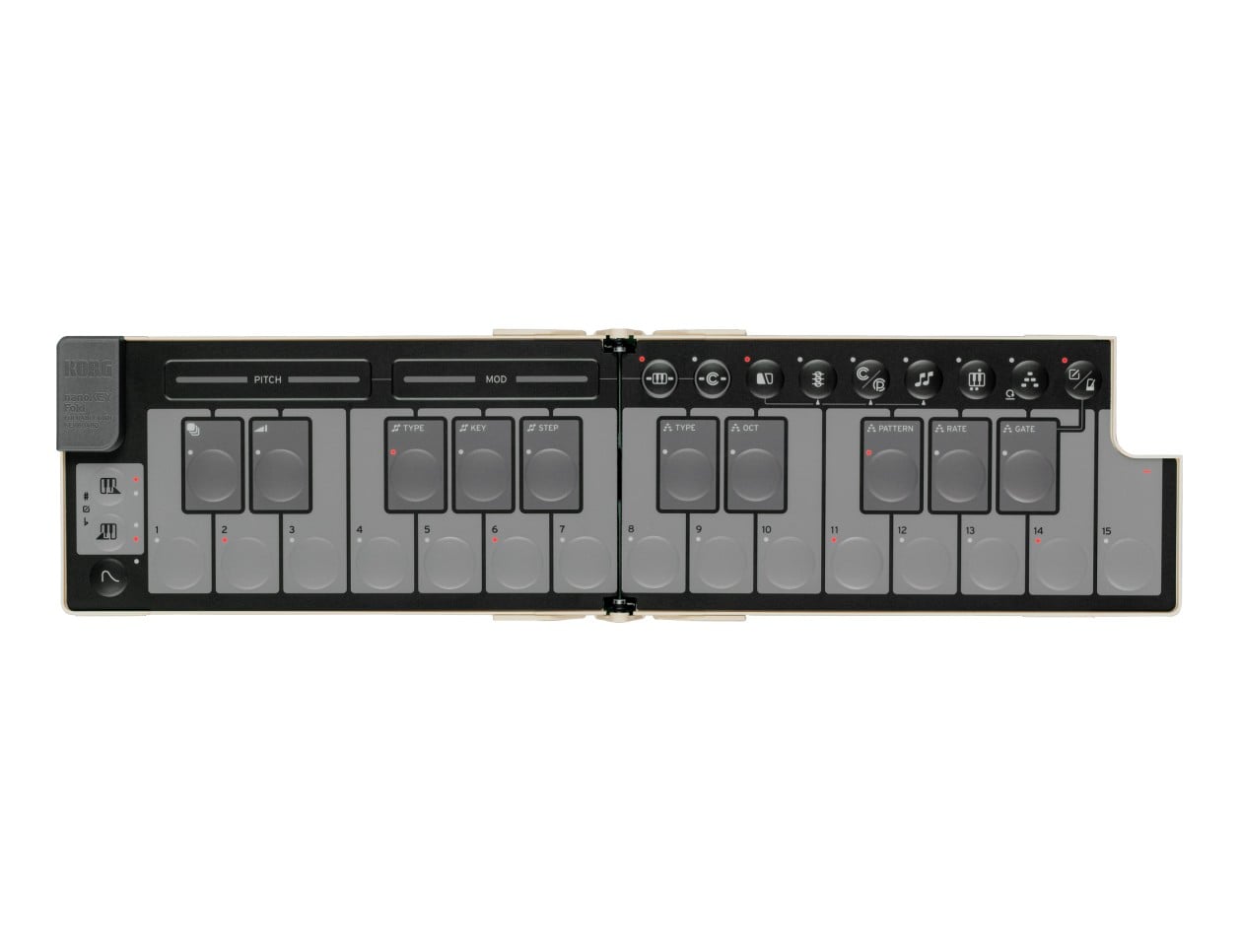Korg nanoKEY Fold Foldable MIDI Keyboard