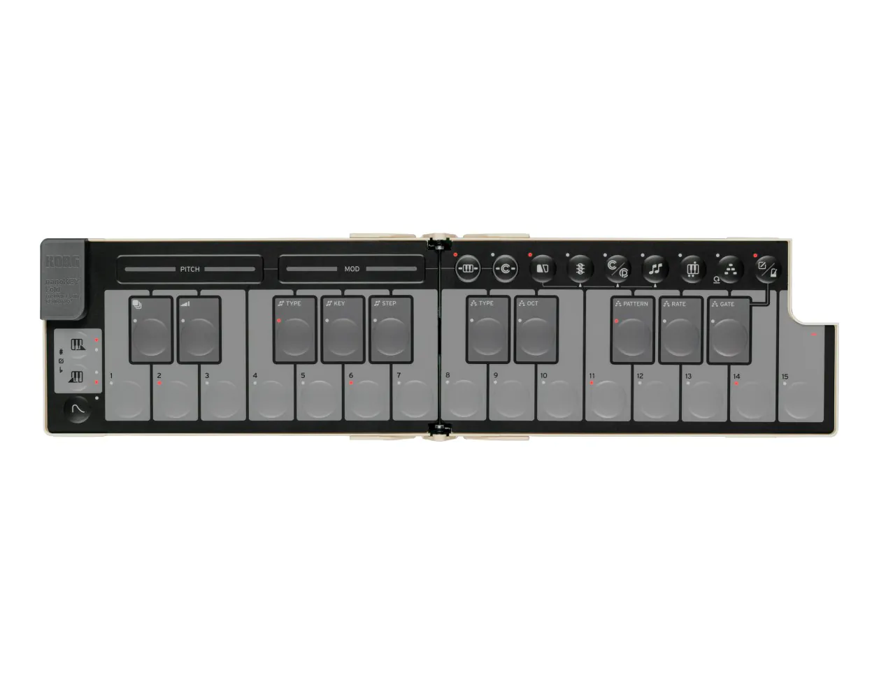 Korg nanoKEY Fold Foldable MIDI Keyboard