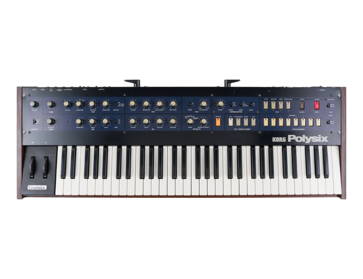 Korg Polysix Analog Keyboard Synthesizer (w/ Kiwisix MIDI Modification) [VINTAGE]