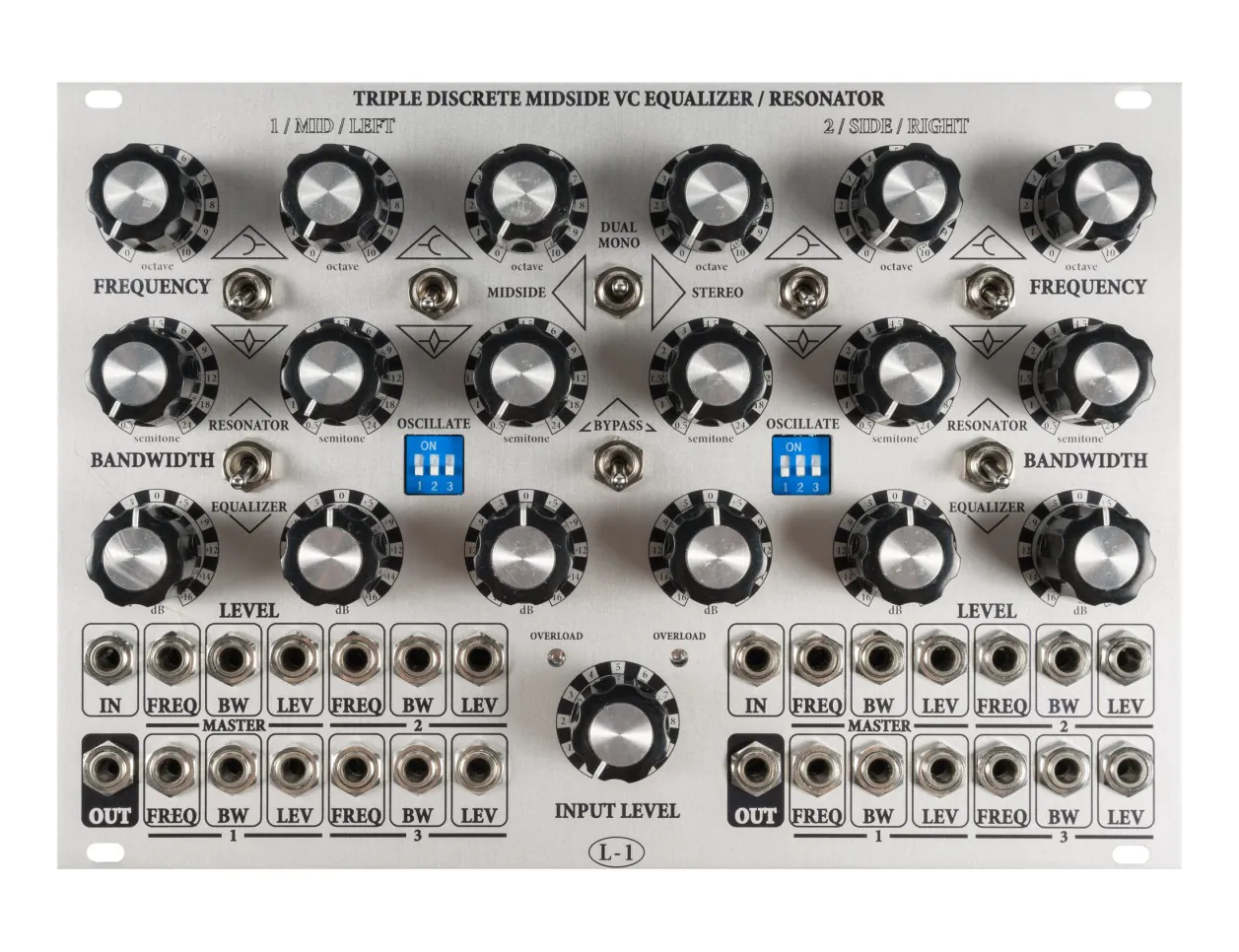 L-1 Triple Discrete Midside VC Equalizer Silver