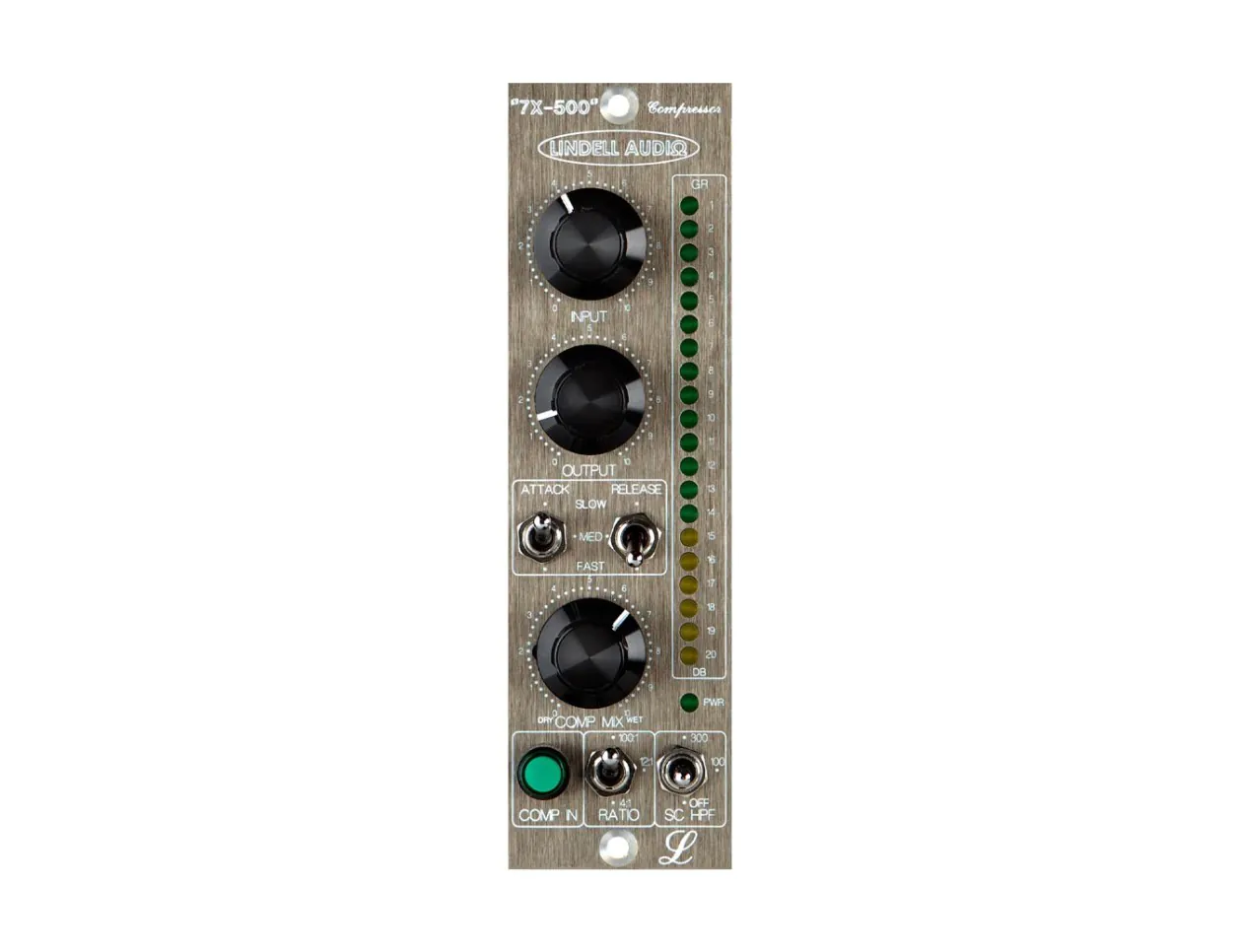 Lindell Audio 7X500 500 Series Comp / Limiter