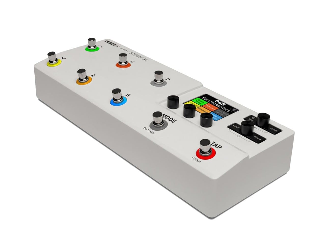 Line 6 HX Stomp XL Multi-Effect Pedal (White)