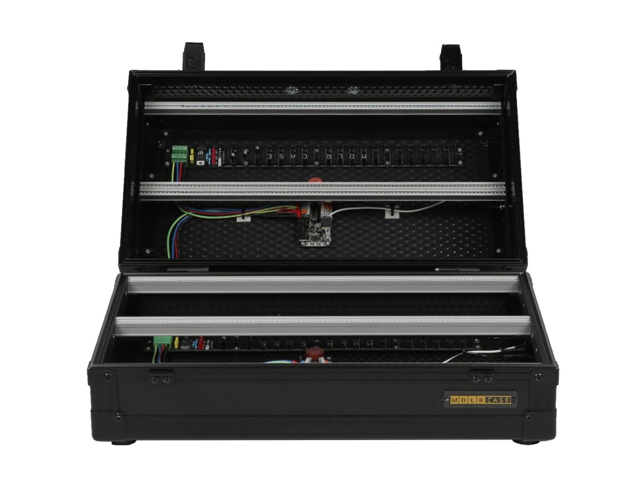 タ*ピ様 MDLRCASE モジュラーケース ユーロラック12U 104HP 電 MDLR Case 12U / 94HP Compact Travel Case